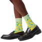 זוג גרביים לנשים Lemon Short Crew Socks