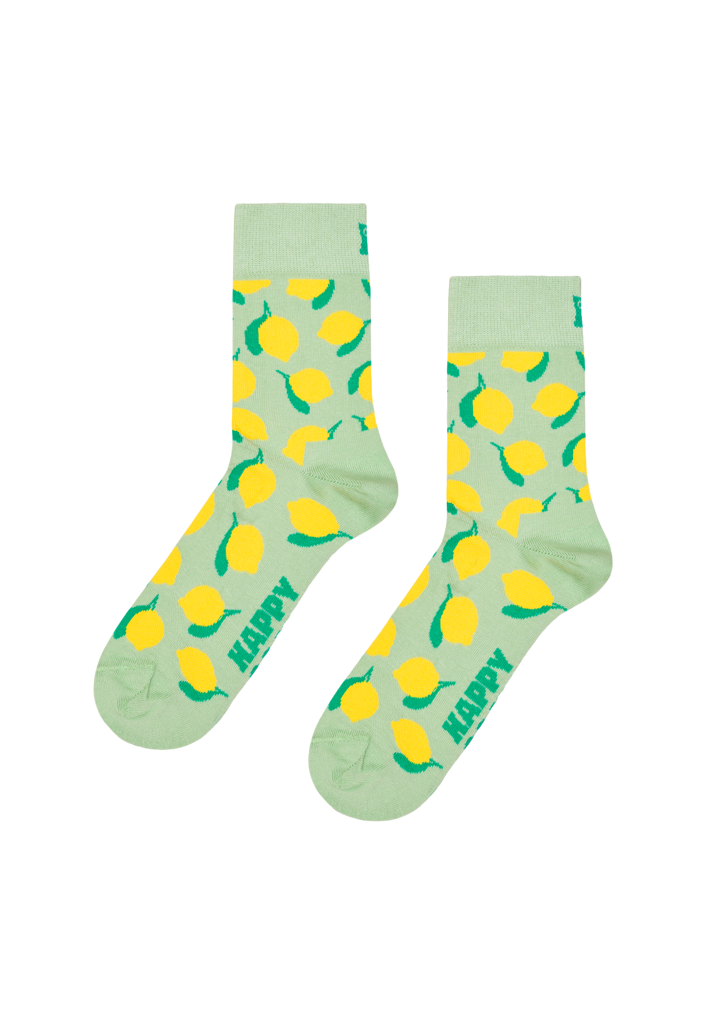 זוג גרביים לנשים Lemon Short Crew Socks