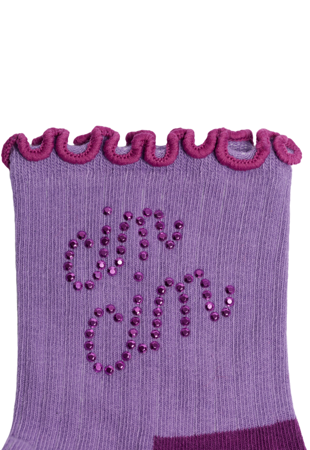 Slate Gray זוג גרביים לנשים Cin Cin Mini Crew Socks HAPPY SOCKS