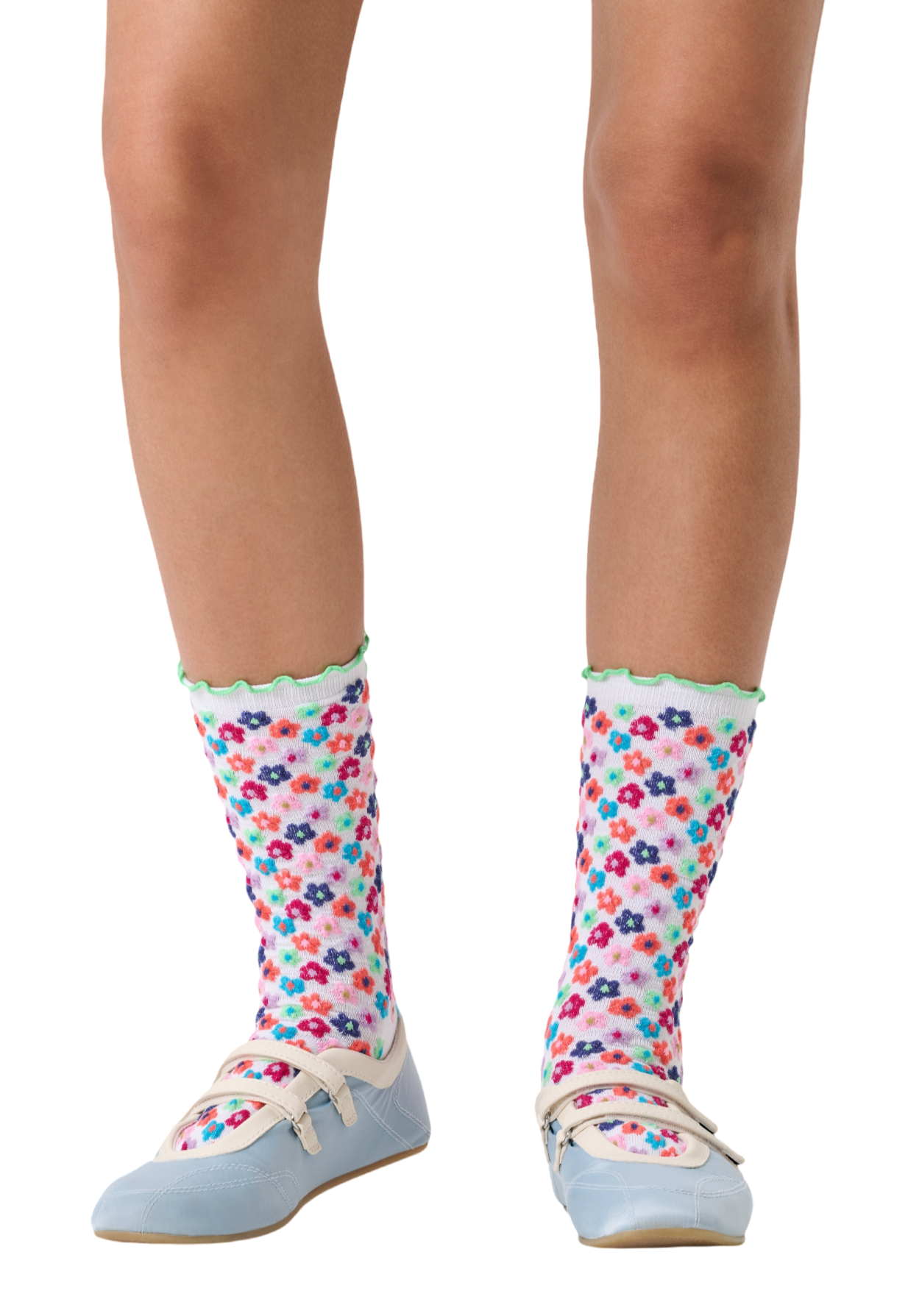 זוג גרביים לנשים Small Flower Socks