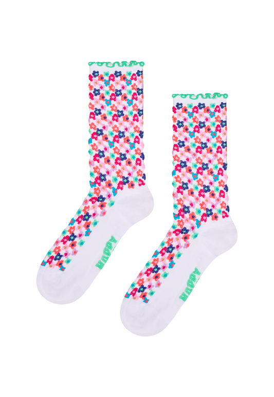 זוג גרביים לנשים Small Flower Socks