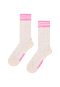 White Smoke זוג גרביים לנשים Sweet Socks HAPPY SOCKS