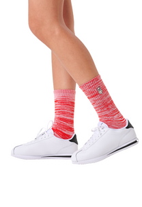 White Smoke זוג גרביים לגברים Teddy Sneaker Socks HAPPY SOCKS