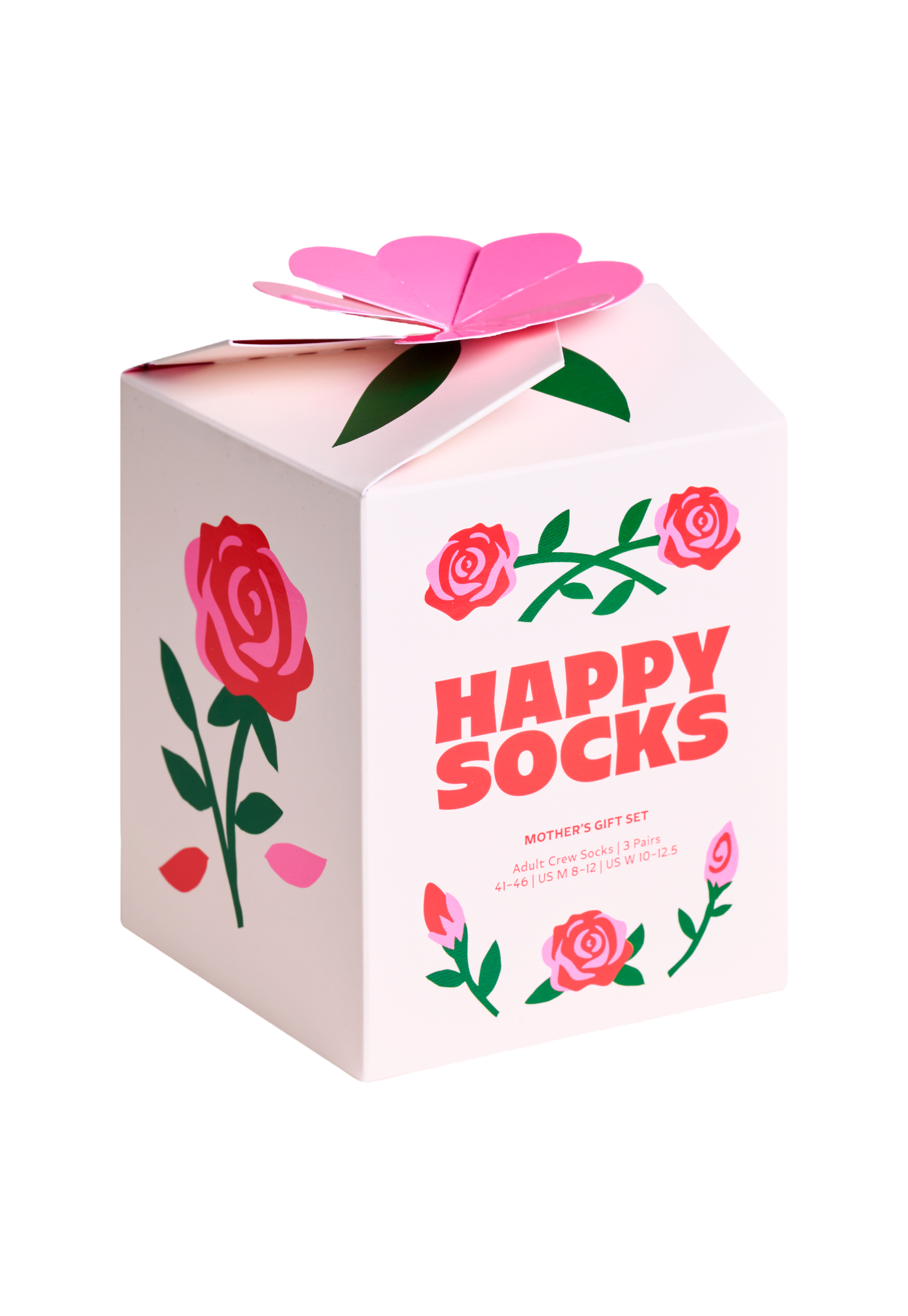 White Smoke מארז 3 זוגות גרביים לנשים Pack Mother's Socks Gift HAPPY SOCKS