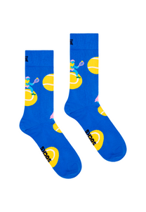 White Smoke מארז 3 זוגות גרביים לגברים Tennis Socks Gift Set HAPPY SOCKS
