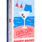 White Smoke מארז 3 זוגות גרביים לנשים Cin Cin Socks Gift Set HAPPY SOCKS