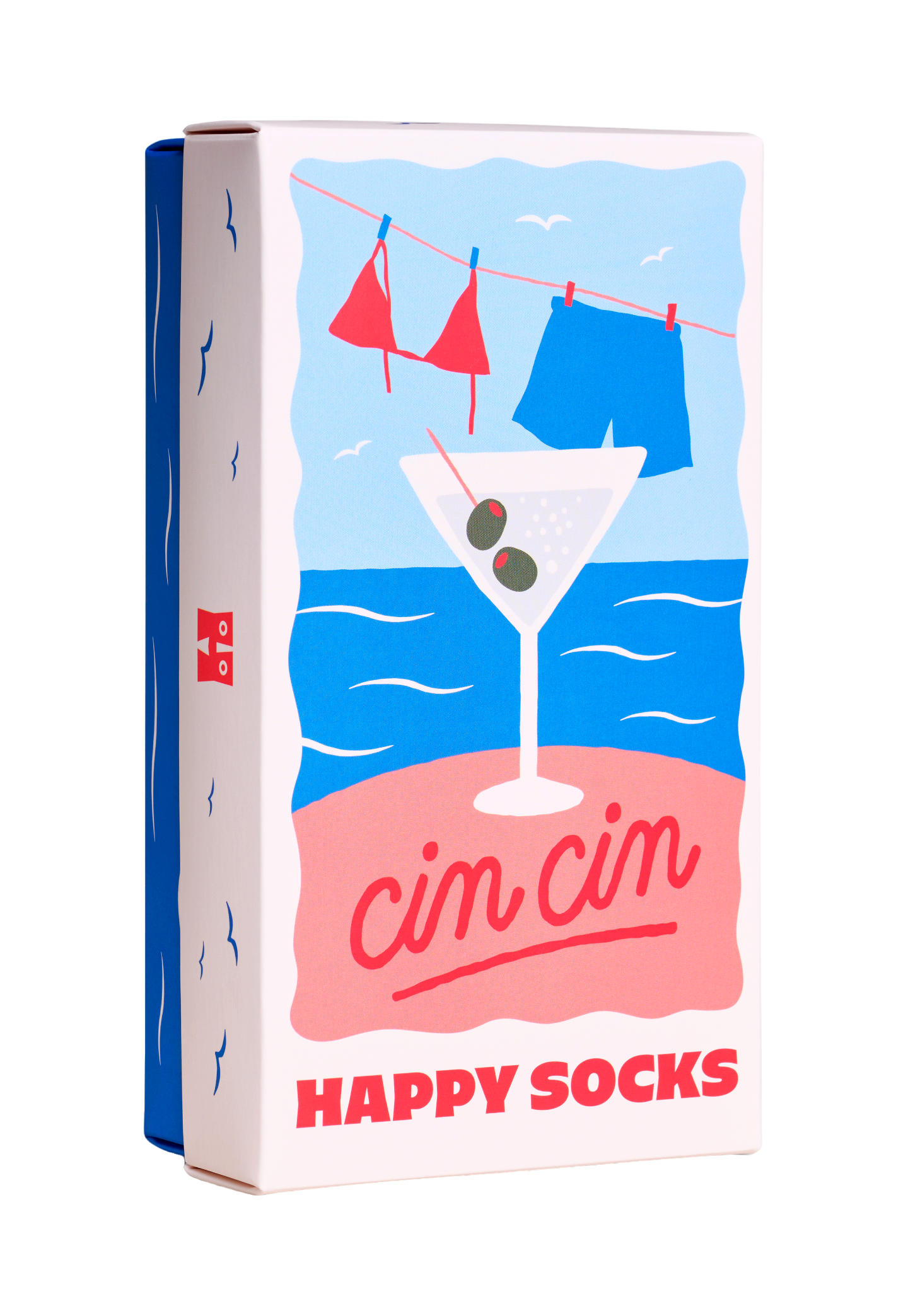 White Smoke מארז 3 זוגות גרביים לנשים Cin Cin Socks Gift Set HAPPY SOCKS