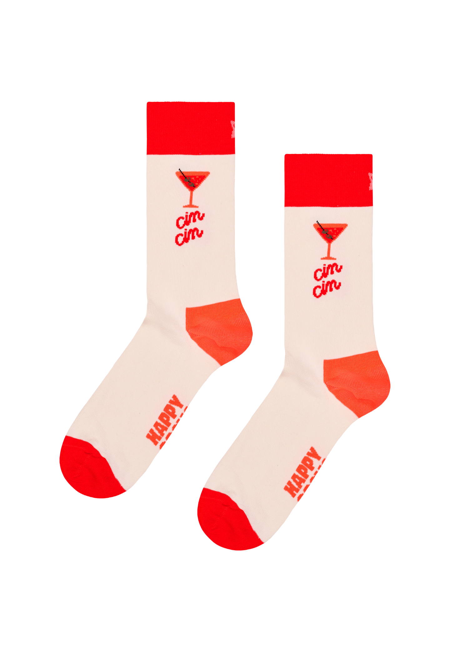 White Smoke מארז 3 זוגות גרביים לנשים Cin Cin Socks Gift Set HAPPY SOCKS