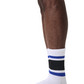 זוג גרביים לגברים Simple Stripe Sneaker Socks