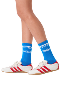 White Smoke זוג גרביים לגברים Dreamy Sneaker Socks HAPPY SOCKS