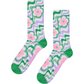 זוג גרביים לנשים Flowy Flower Socks