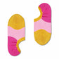 Pink זוג גרביים נמוכות HAPPY SOCKS