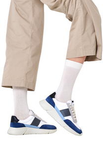 Gray זוג גרביים Solid HAPPY SOCKS