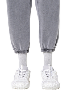 Light Slate Gray זוג גרביים Solid HAPPY SOCKS