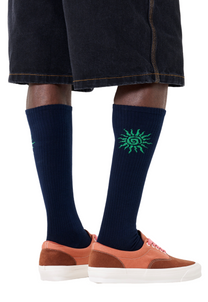 Black זוג גרביים Sun HAPPY SOCKS