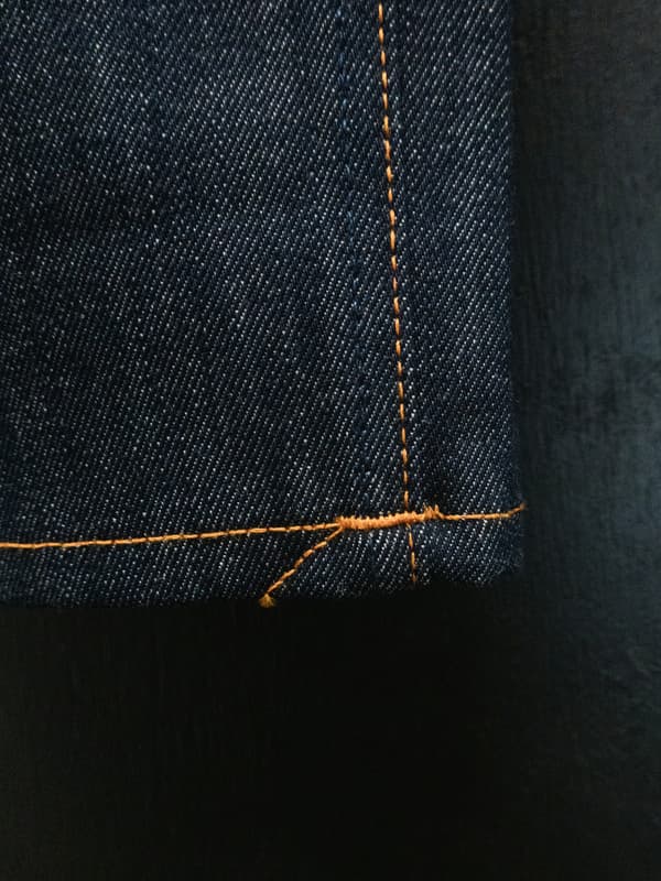 Black ג'ינס ארוך לגברים / נשים  Tuff Tony Dry Sunburns – Wide Leg NUDIE