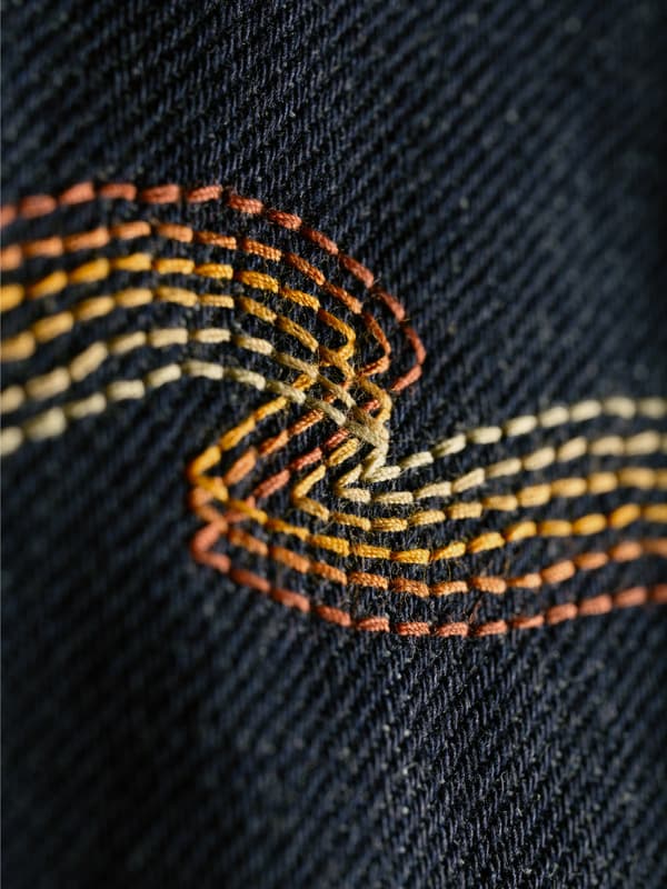 Black ג'ינס ארוך לגברים / נשים  Tuff Tony Dry Sunburns – Wide Leg NUDIE