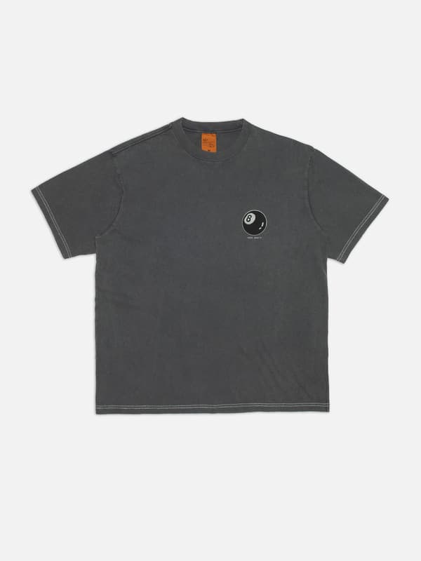 Dark Slate Gray טי שירט קצרה לגברים Koffe Knock-Topus NUDIE