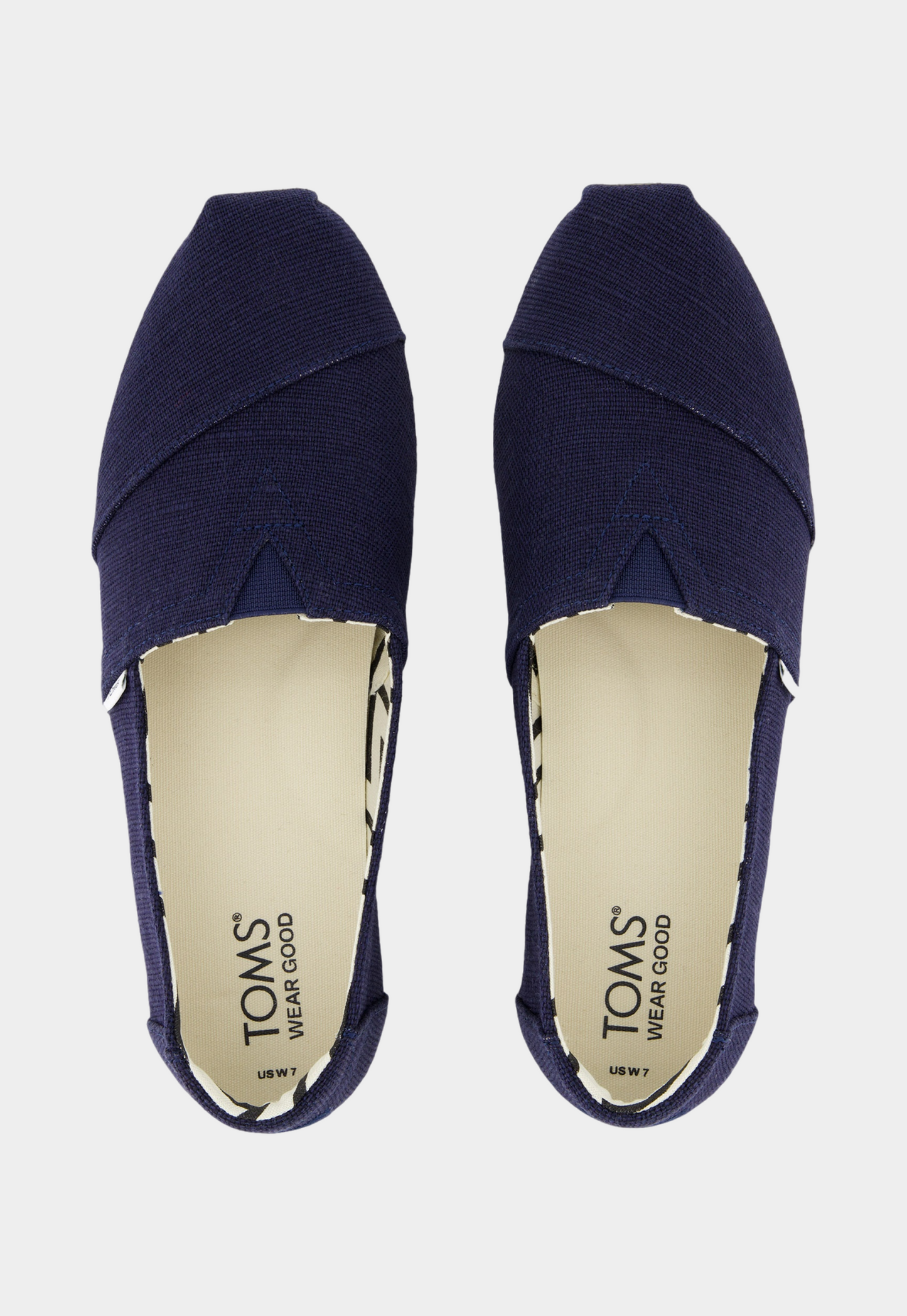 Dark Slate Gray נעלי בד לנשים TOMS