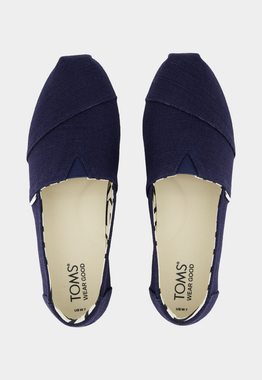 Dark Slate Gray נעלי בד לנשים TOMS