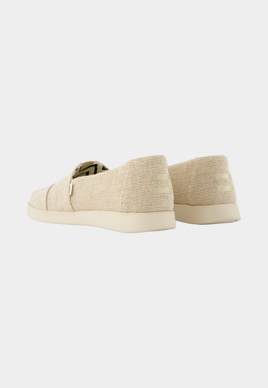 Beige נעלי בד לנשים TOMS