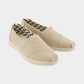 Beige נעלי בד לנשים TOMS