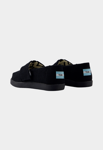 Lavender נעלי בד עם סקוץ' | ילדים TOMS