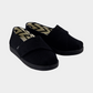 Black נעלי בד עם סקוץ' | ילדים TOMS