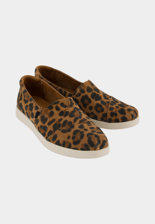 Lavender נעלי בד עם הדפס מנומר לנשים TOMS