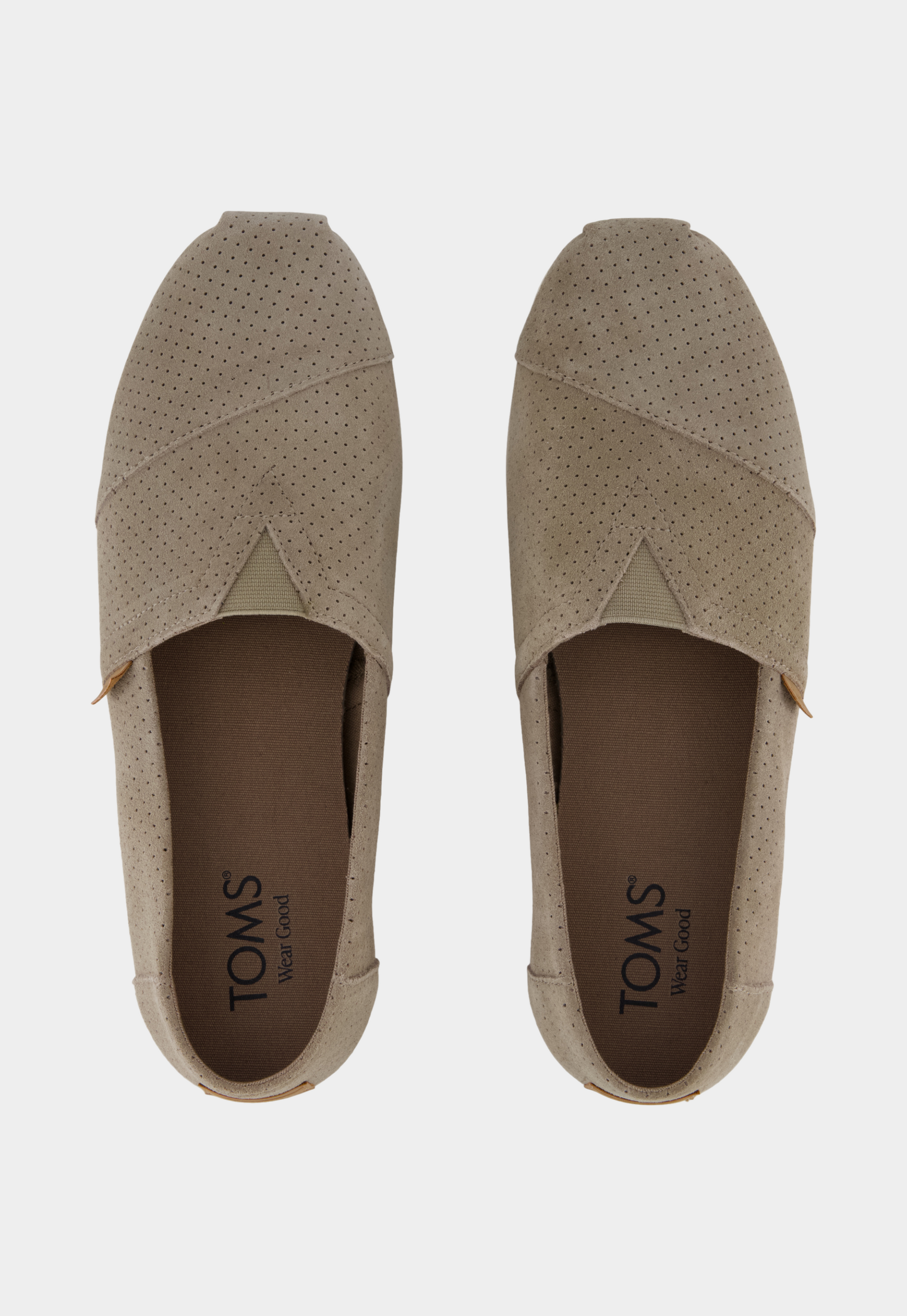 Dark Slate Gray נעלי בד שטוחות לגברים Dune TOMS