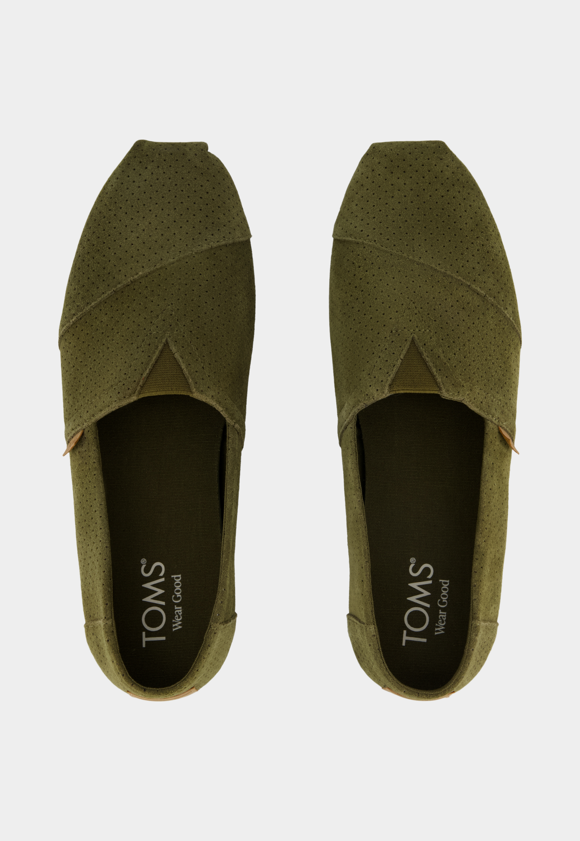 Lavender נעלי בד שטוחות לגברים TOMS