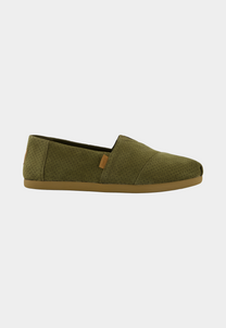 Lavender נעלי בד שטוחות לגברים TOMS