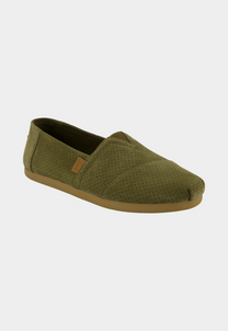 Lavender נעלי בד שטוחות לגברים TOMS