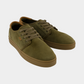 Dark Olive Green סניקרס עור לגברים Carltr TOMS