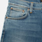 Dim Gray ג'ינס ארוך לגברים Lean Dean - Slim fit NUDIE
