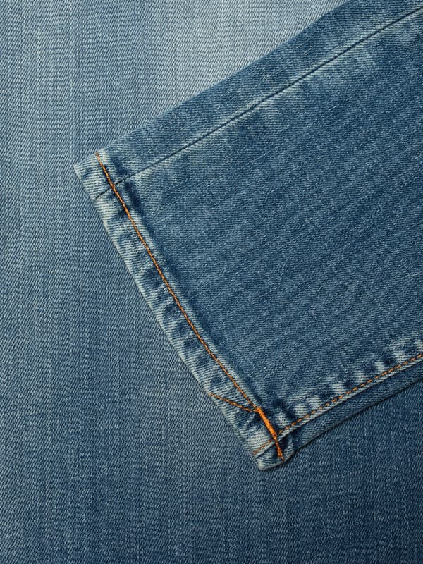 Dark Slate Gray ג'ינס ארוך לגברים Lean Dean - Slim fit NUDIE