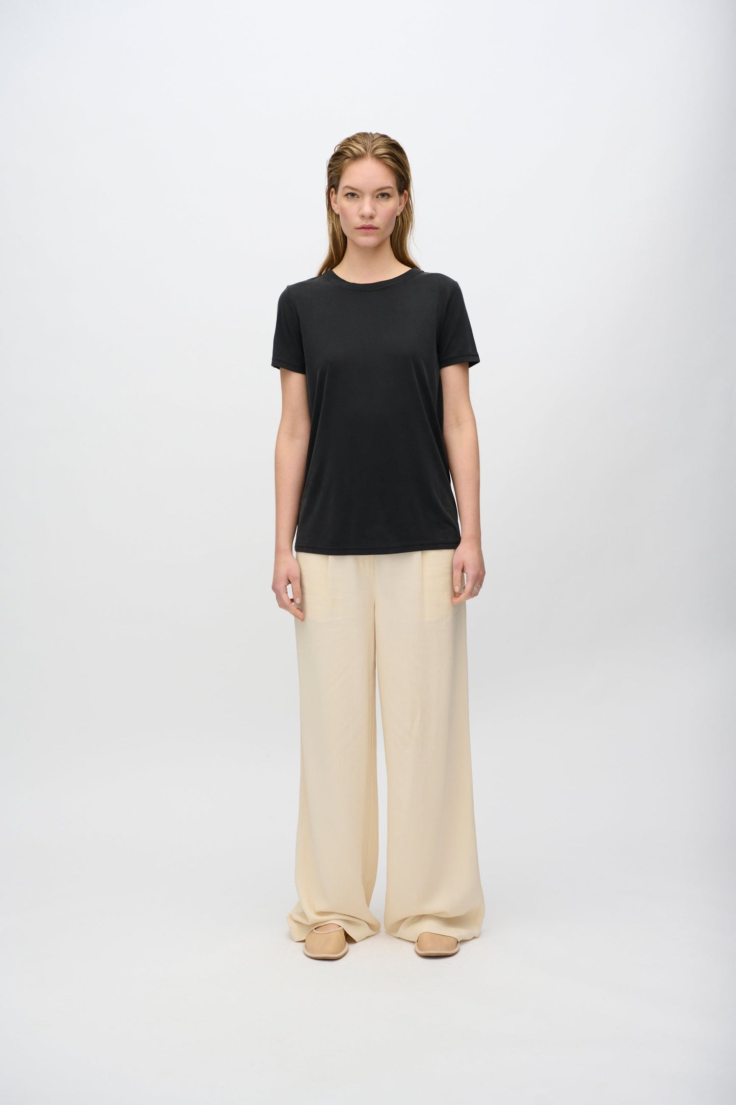 Light Gray טי-שירט קצרה לנשים Rynah 2.0 MINIMUM