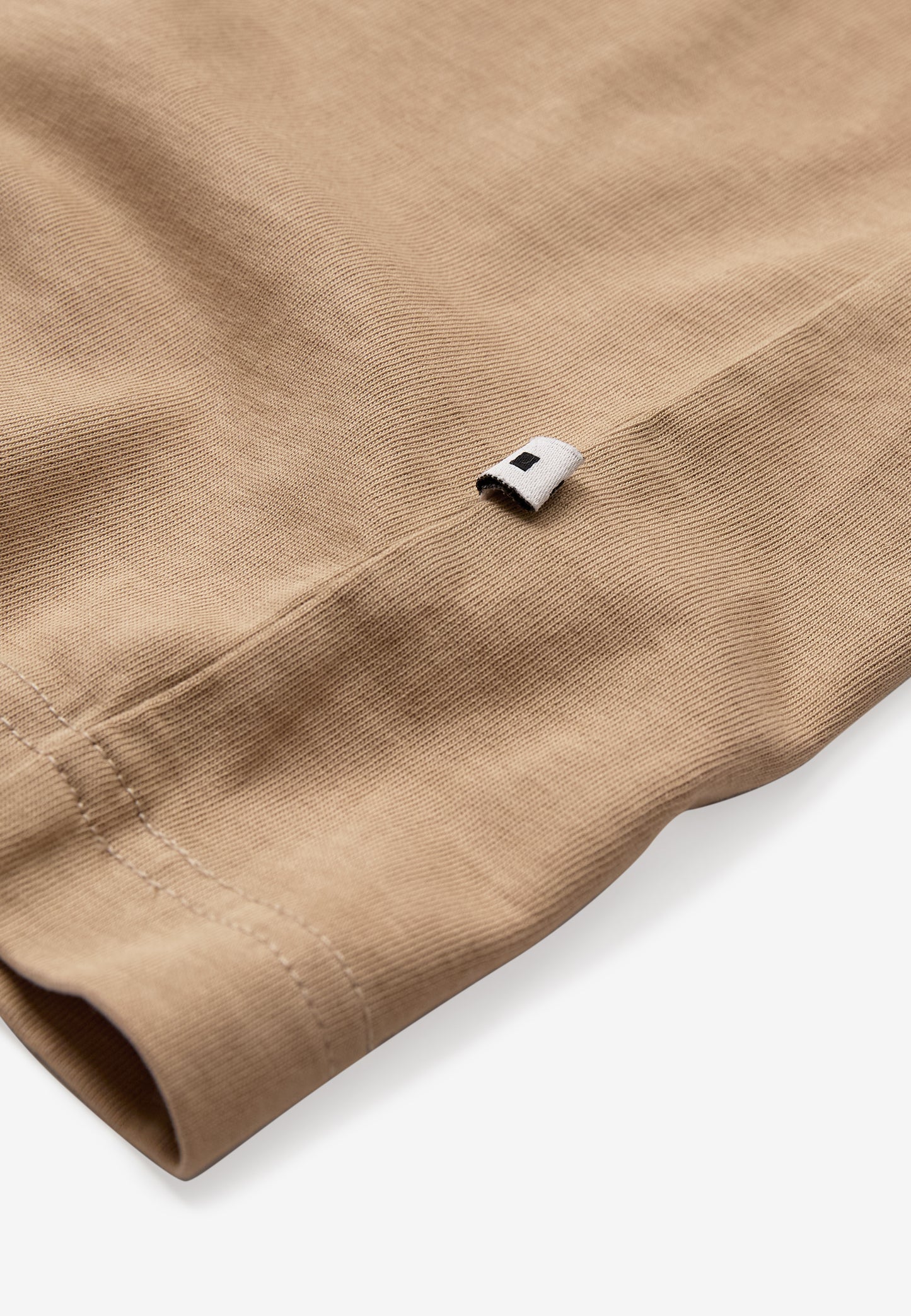 Rosy Brown טי שירט קצרה לגברים Lono MINIMUM