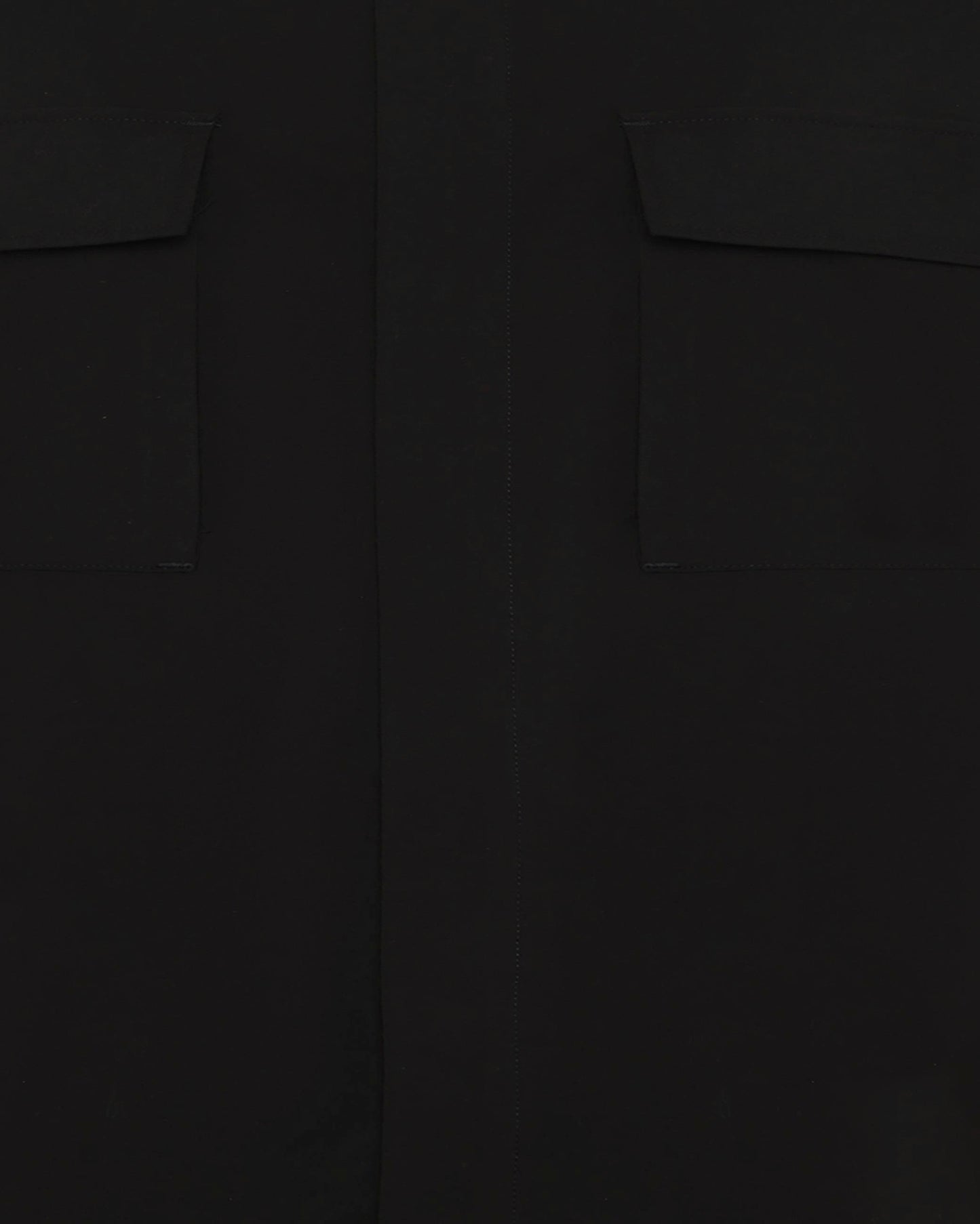 Black חולצה מכופתרת ארוכה לגברים Maxson MINIMUM