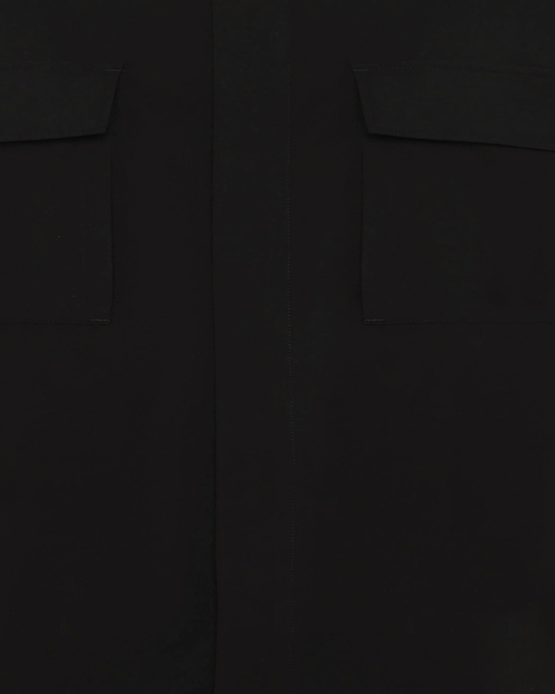 Black חולצה מכופתרת ארוכה לגברים Maxson MINIMUM