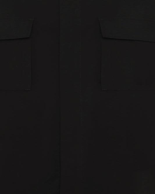 Black חולצה מכופתרת ארוכה לגברים Maxson MINIMUM