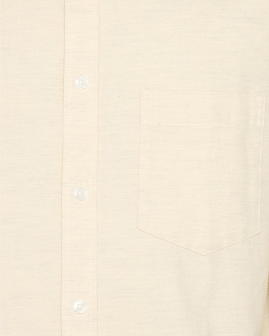 Antique White חולצה מכופתרת ארוכה לגברים Colt MINIMUM