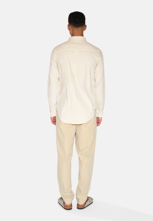 Antique White חולצה מכופתרת ארוכה לגברים Colt MINIMUM