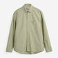 Dark Sea Green חולצה מכופתרת פסים לגברים Pedro RLX LS Shirt MINIMUM