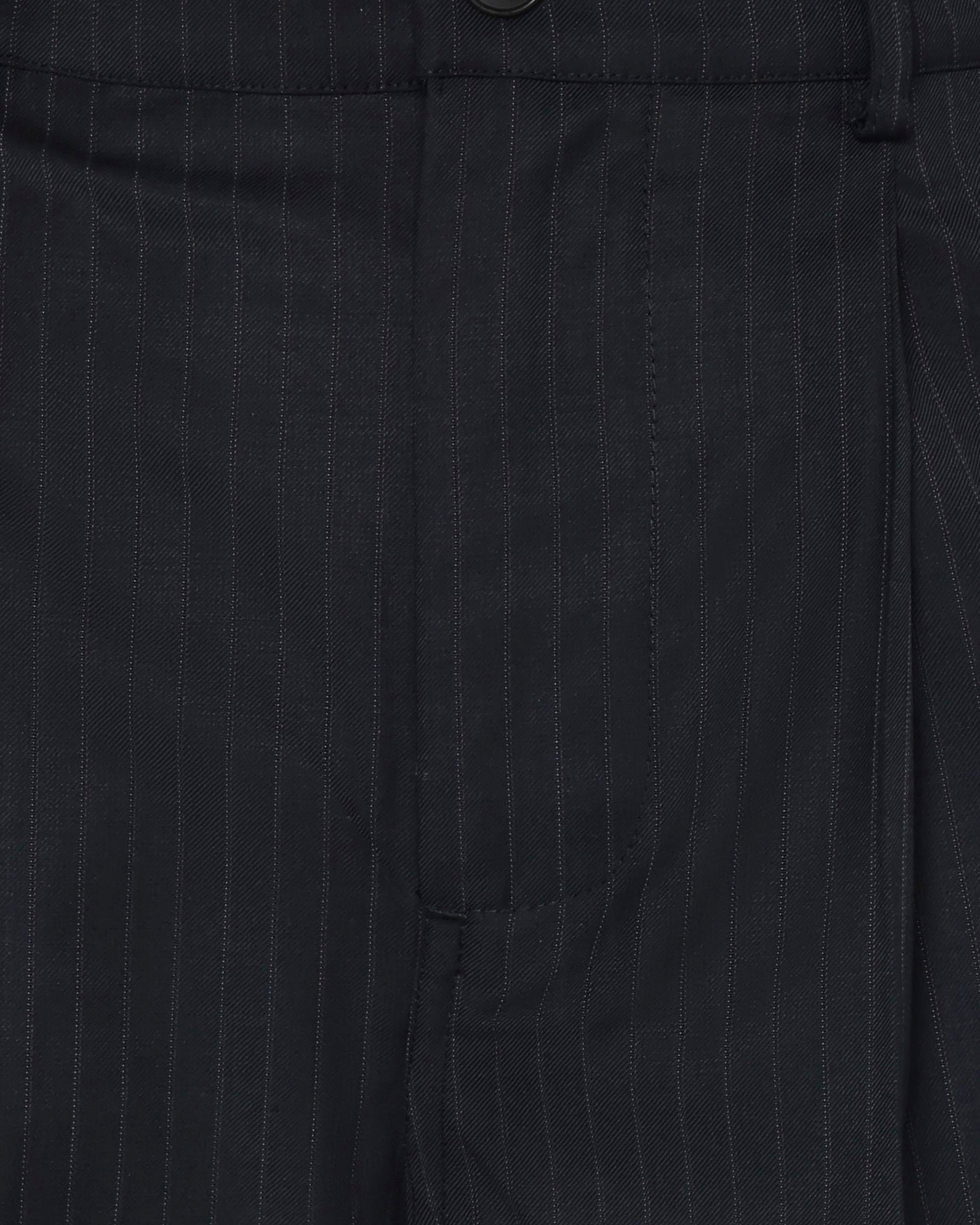 Black מכנסיים ארוכים לגברים Tucker MINIMUM