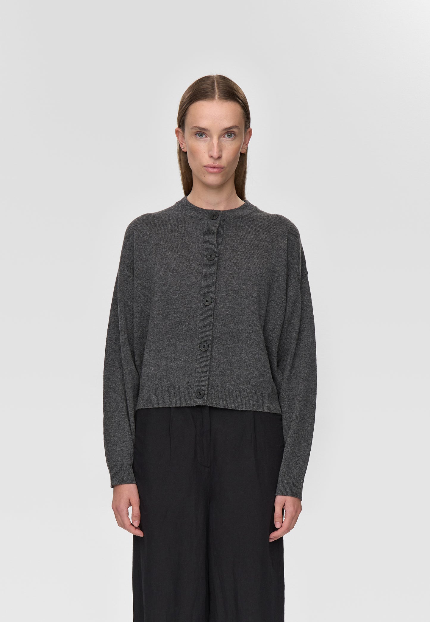 Light Gray קרדיגן לנשים Assiana MINIMUM