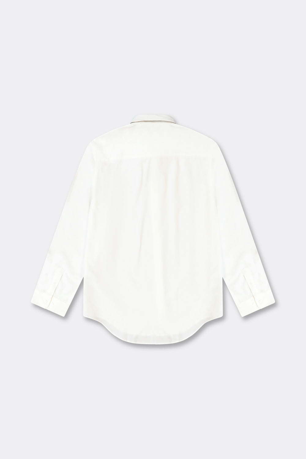 White Smoke חולצה מכופתרת ארוכה לגברים Curtis MINIMUM