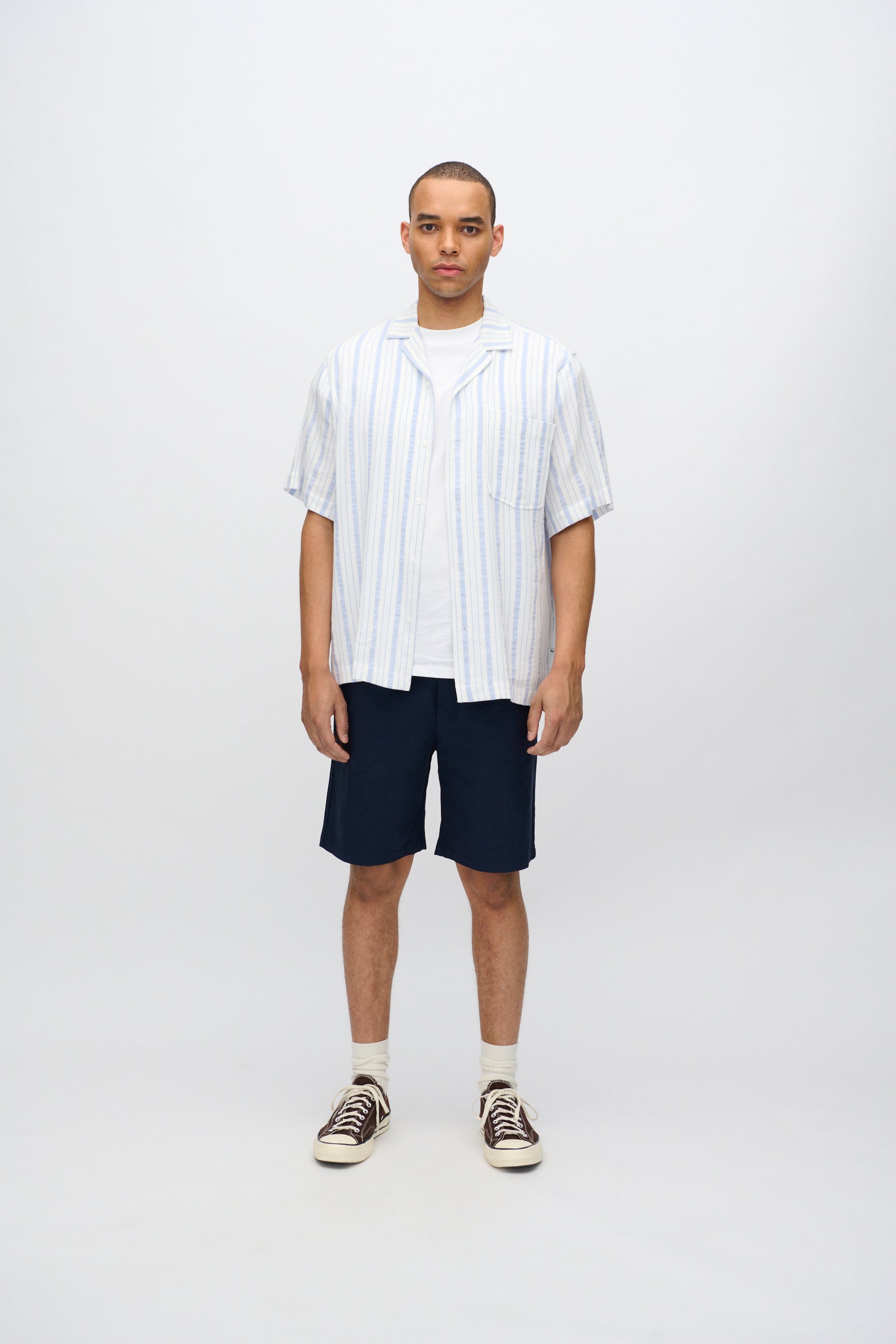 Light Gray מכנסיים קצרים לגברים Atlas MINIMUM