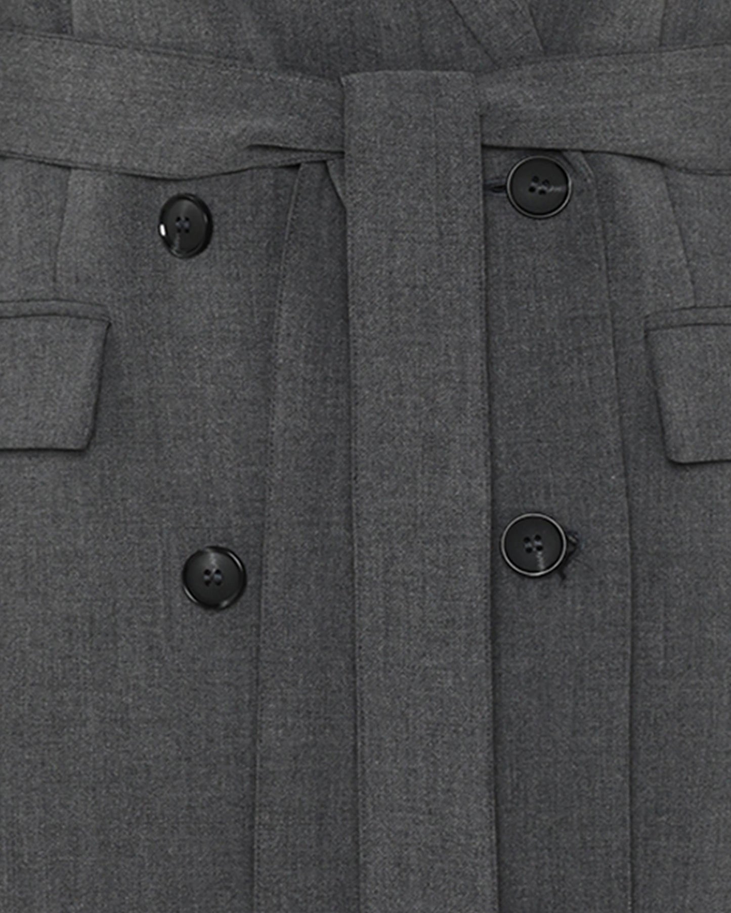 Dark Slate Gray מעיל ארוך לנשים Agnes MINIMUM