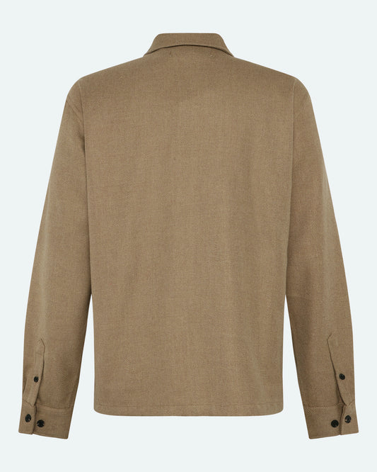 Dim Gray חולצה מכופתרת ארוכה לגברים Ralph MINIMUM